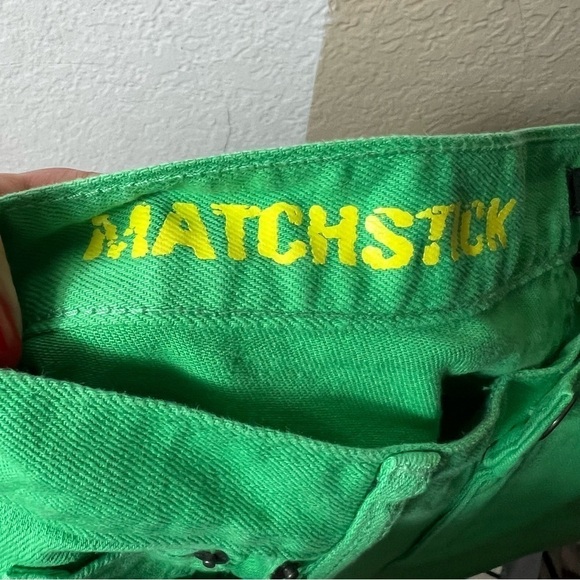 J.Crew Stretch Matchstick Green Jeans - Picture 2 of 8